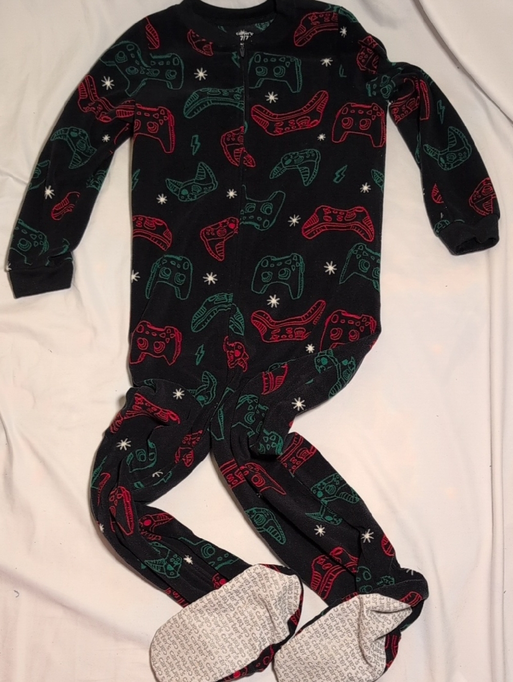 Kids Footed One-Piece Pajamas